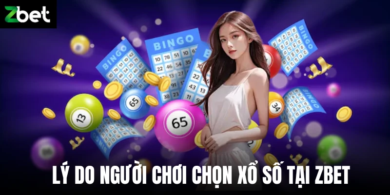 Lý do người chơi chọn xổ số tại Zbet